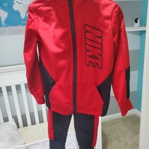 Nike toddler boy track suit